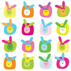 Easter seamless pattern