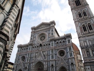 Fototapeta premium Cathedral Santa Maria del Fiore , Florence Italy
