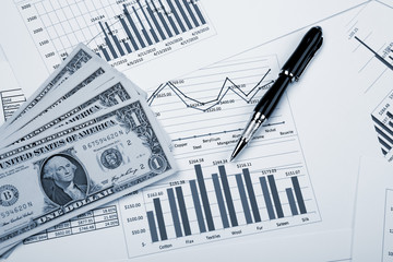 financial charts and graphs