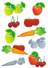 fruits and vegetables