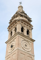 Fototapeta na wymiar Church Tower, Venice, Italy