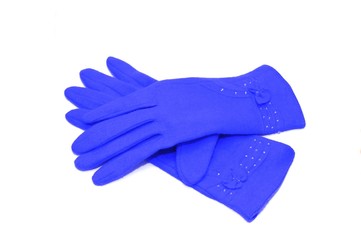 Violet gloves