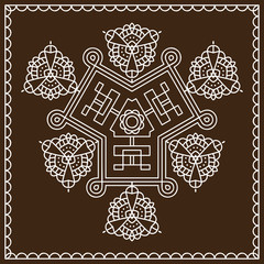 Folk, Tribal Designs, Motif, Wall Painting