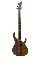 Fototapeta premium Beautiful electric guitar isolated on white