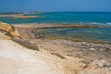 Sicilia-spiaggia di Eloro