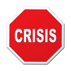 Crisis stop octagon sign