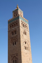 Obraz premium Koutoubia mosque, Marrakech, Morocco, Africa