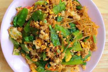 Fried mixed vegetables