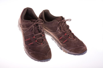 Sports footwear,  isolated, on a white background