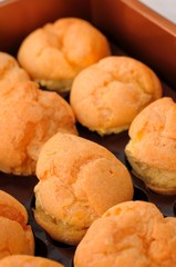 Delicious cream puffs