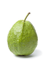 Whole single guava fruit