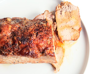 Baked meat