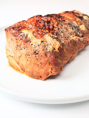 Baked meat