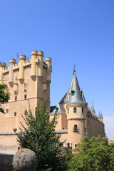 Fototapeta na wymiar The Alcazar (Segovia, Spain)