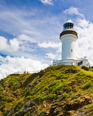 Fototapeta na wymiar The Cape Byron lighthouse, New South Wales