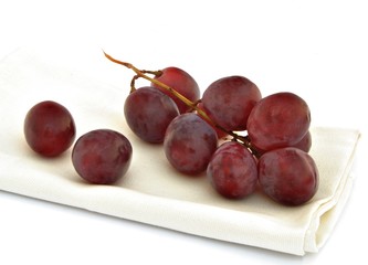 Servilleta con uvas