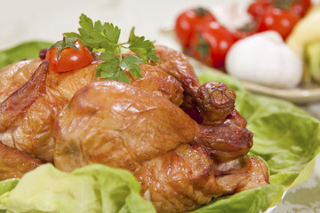 roasted chicken