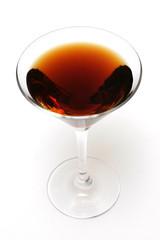 Коктейль Black Manhattan