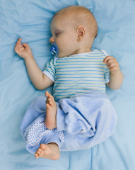 baby sleeping outdoor © mbt_studio