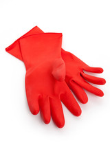 Red Rubber Glove