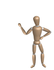 Computer Generated Drawing Doll