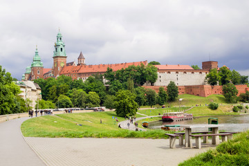 Fototapeta Wawel Royal Castle in Poland obraz