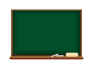 Blank blackboard