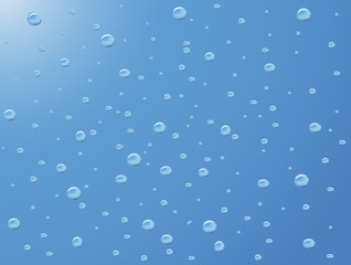 Water drops background