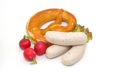 Brezel, Wurst
