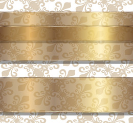 Background with floral ornaments, vector transparency.