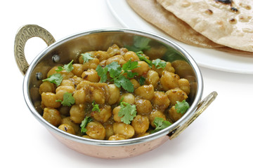 chana masala , chickpea curry ,  indian dish