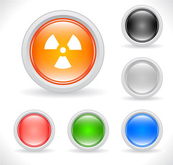 Buttons for web. Vector.