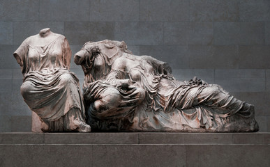 Headless statues
