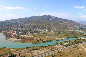 Fototapeta na wymiar View of Mtskheta, Georgia