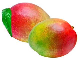 Mango isolated on white background