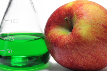 apfel mit chemie