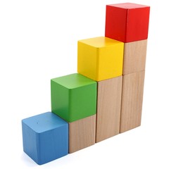 Obraz premium Klötzchen Diagramm