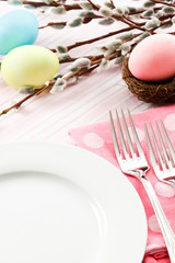 Festive Easter Table Setting