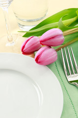 Spring Table Setting