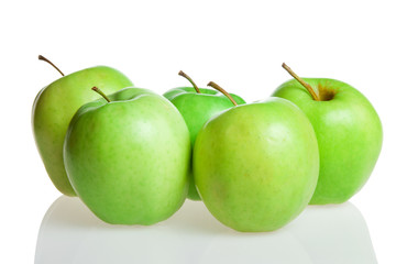 green apples