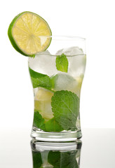Mojito cocktail.