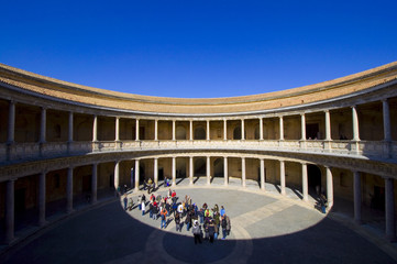 Palacio de Carlos V - Alhambra - Granada - Spanien