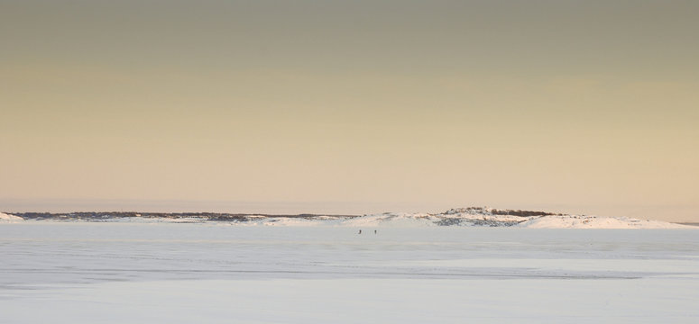 Swedish coast in winter 2