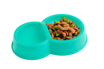 pet food and water