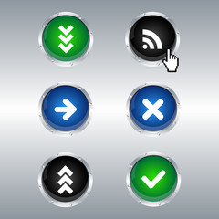 Web 2.0 buttons