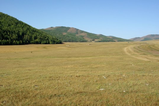 Paysage, Mongolie