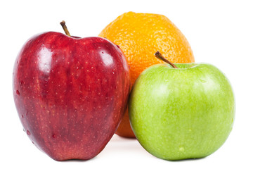 Apples and orange