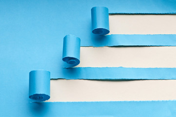 Torn paper with space for your message