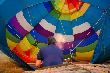 Fototapeta premium hot air balloon