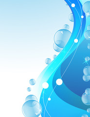 Blue Water Background